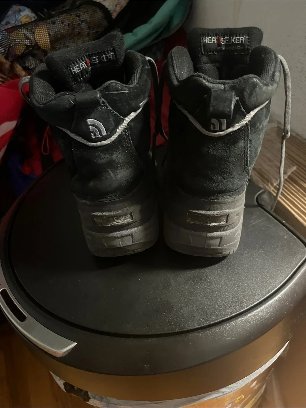 The North Face Men's Black Lace-Up Outdoor Boots